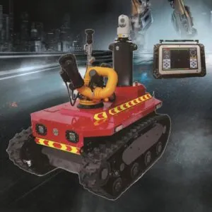 Electric Fire Fighting Detection Robot